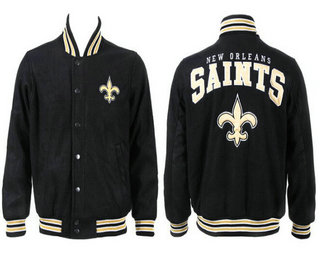 Men's New Orleans Saints Black Jacket FY