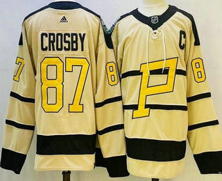 Kris Letang 58 Pittsburgh Penguins 2023 Winter Classic Cream