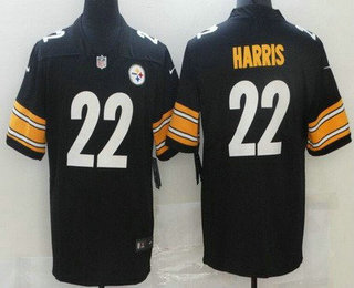Youth Pittsburgh Steelers #22 Najee Harris Black 2017 Vapor Untouchable Stitched NFL Nike Limited Jersey